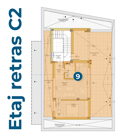 etaj retras C2